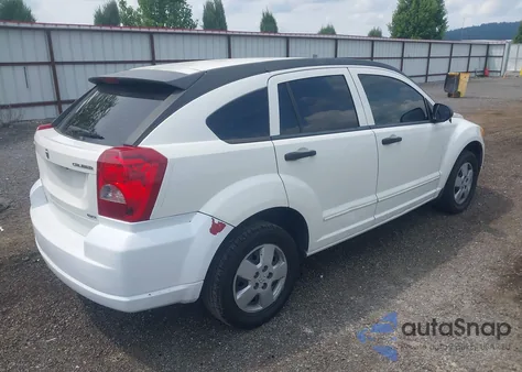 2007 Dodge Caliber из США, поврежденный, VIN 1B3HB28B57D262261